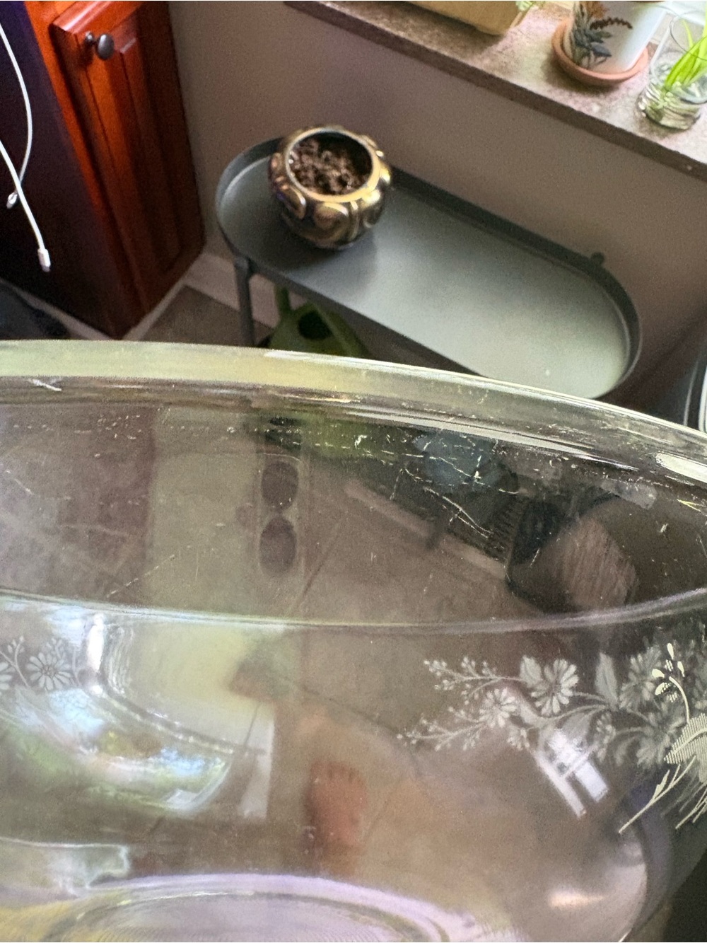 Vintage Pyrex Colonial Mist 326 Mixing Bowl - Picture 7 of 7